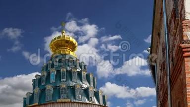 俄罗斯莫斯科地区的复活寺、新<strong>耶路撒冷</strong>修道院或新<strong>耶路撒冷</strong>修道院